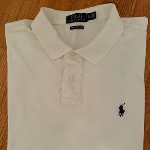 Ralph Lauren Men's White XL TG Polo Shirt
